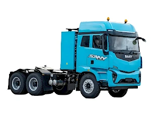 Электрический седельный тягач SANY S653 6x4TE
