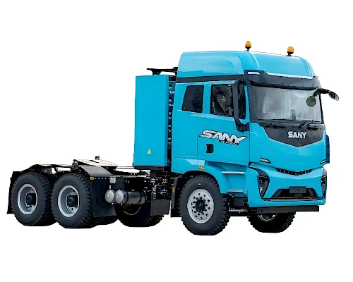 Электрический седельный тягач SANY S653 6x4TE
