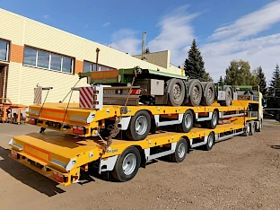 Полуприцеп трал (тяжеловоз) Specpricep 9942L3