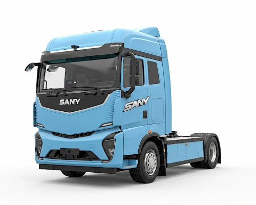 Электрический седельный тягач SANY S571 TE4x2G